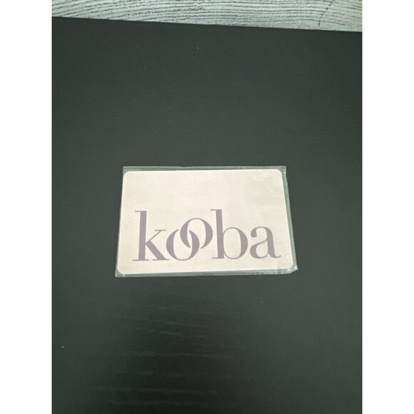 Kooba Black Leather Shoulder Bag With Adjustable Strap & Magnetic Closure - Picture 11 of 11